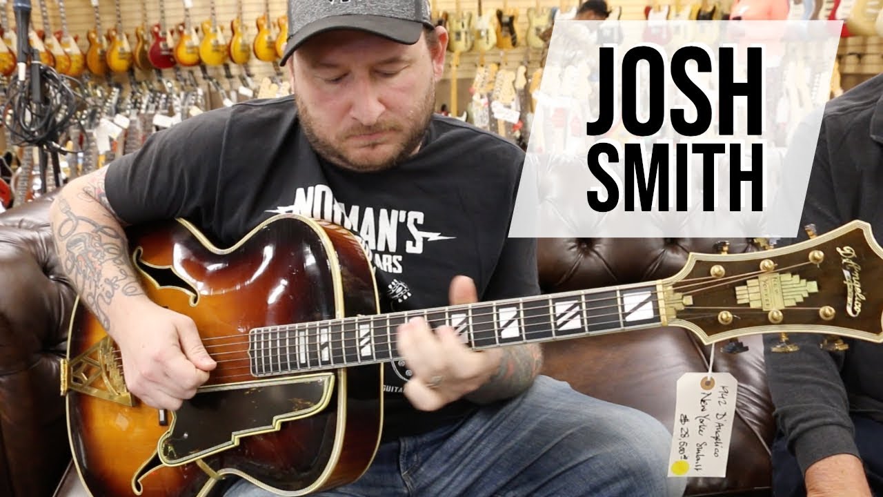 Джош Смит в The Baked Potato | 1942 D'Angelico New Yorker Sunburst | Редкие гитары Нормана