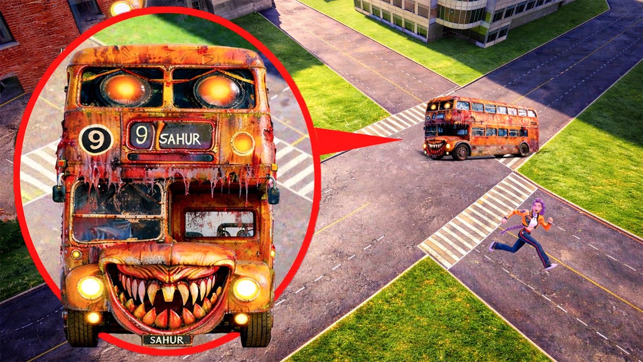 DRONE FOUND DING DUNG DUNG SAHUR EXE & THE CITY IN REAL LIFE ON CAMREA AT 3AM!