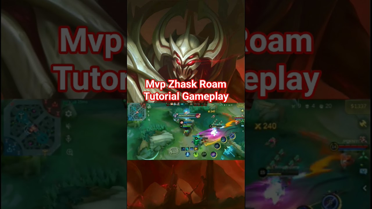 Battle Roamer❗️Zhask Vs Rafaela ❗️Tutorial Solo Rank Gameplay Mlbb #mobilelegends #zhask #mlbb #hero