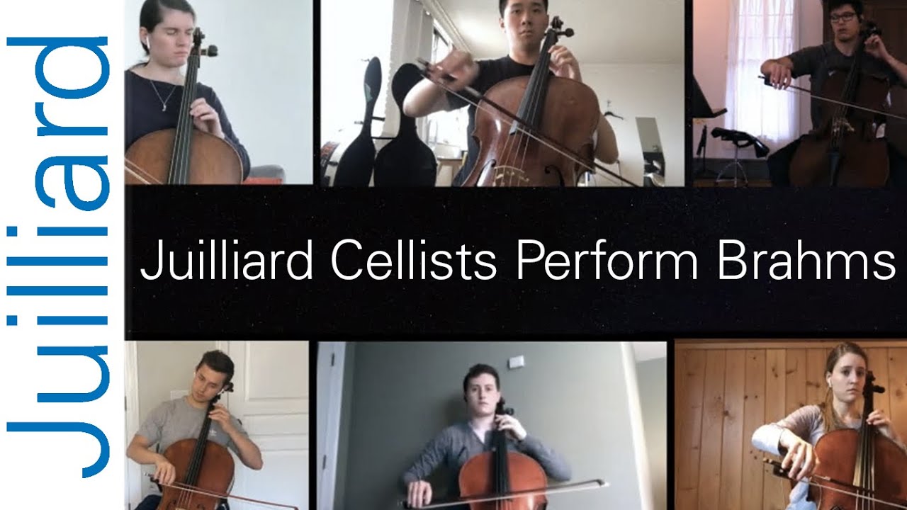 Juilliard Cellists Perform Brahms | Juilliard Thrives