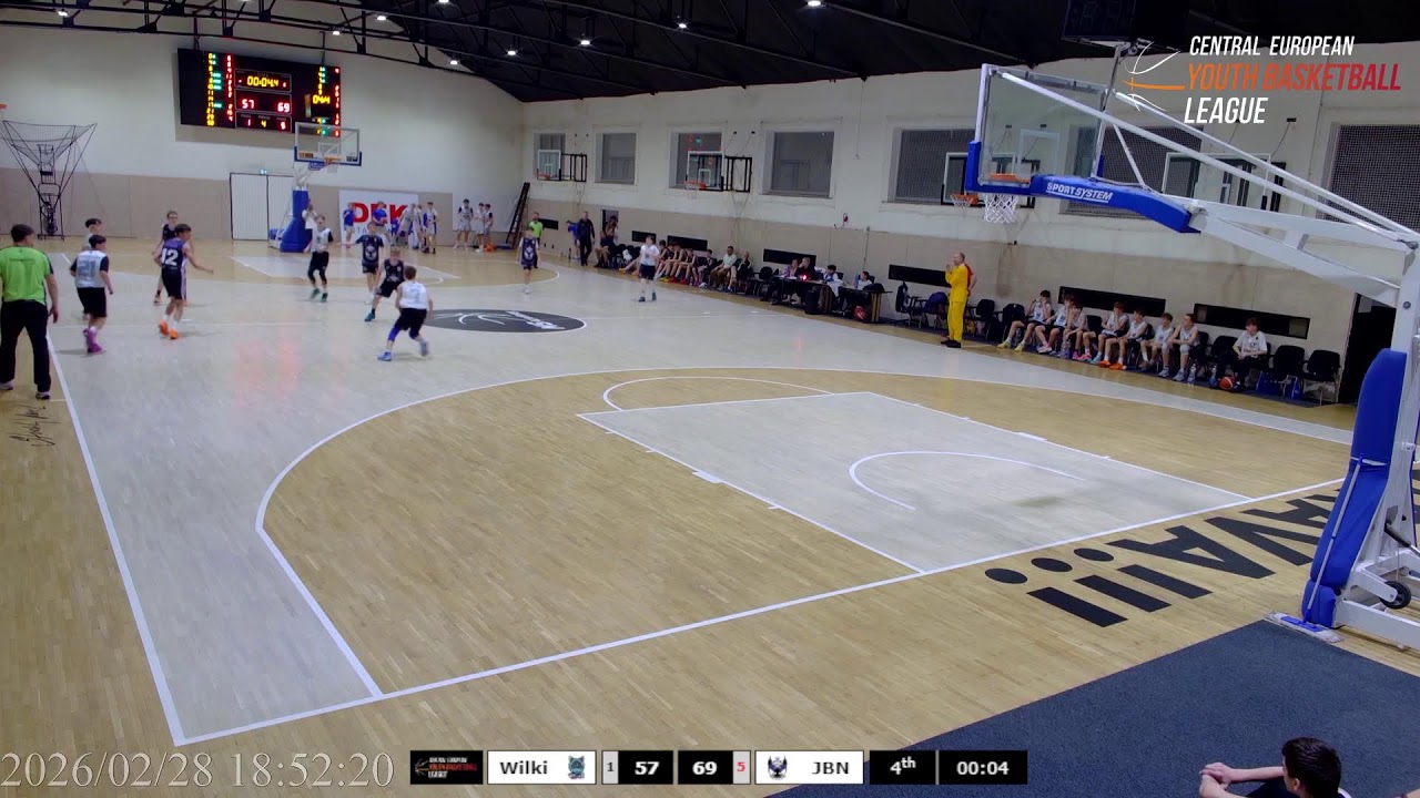 CEYBL U14, 28. 2. 2026, Imopeksis Wilki Wrocław - JBN boys