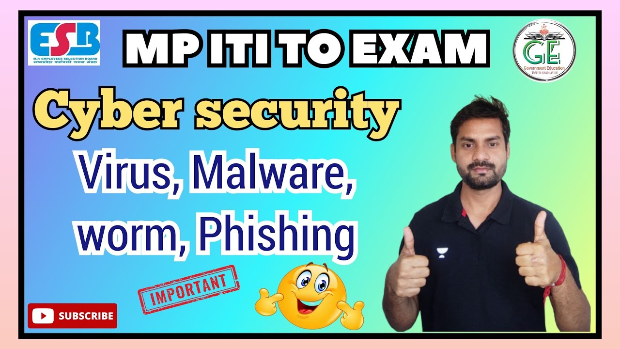 Cyber security MCQ ITI Training Officer 2022 || Cyber Security MCQ in hindi #cybersecurity