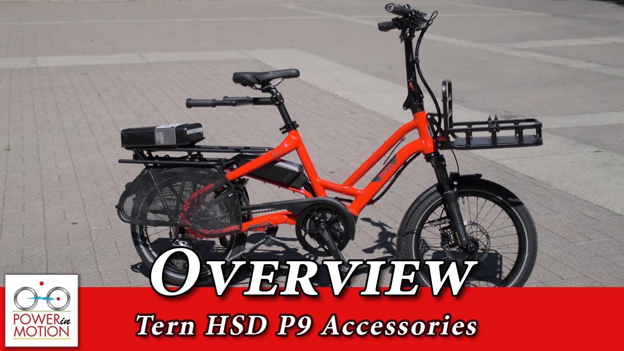 Tern HSD P9 + S8i Accessories Overview | Electric Bike Calgary, Alberta, Canada