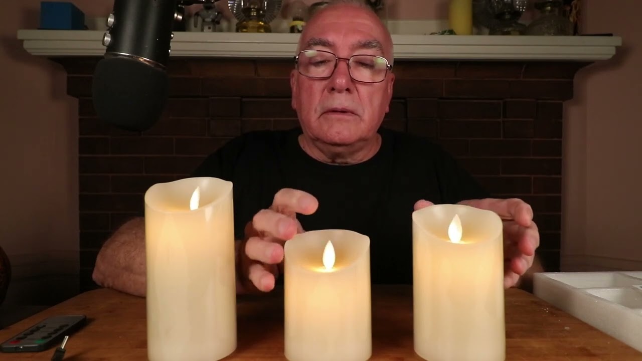 Flameless Candles Unboxing and Review
