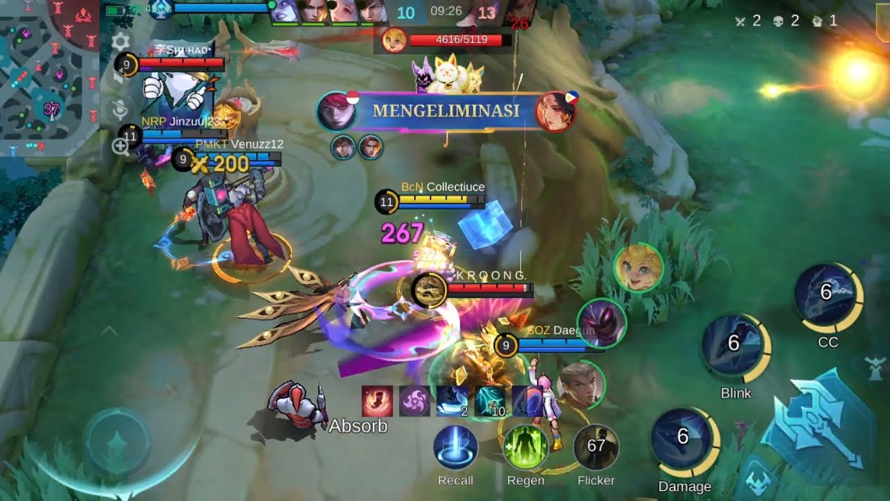 Julian mengeliminasi Zetian || Joy X Helcurt X Chou kebelet Victory kah?