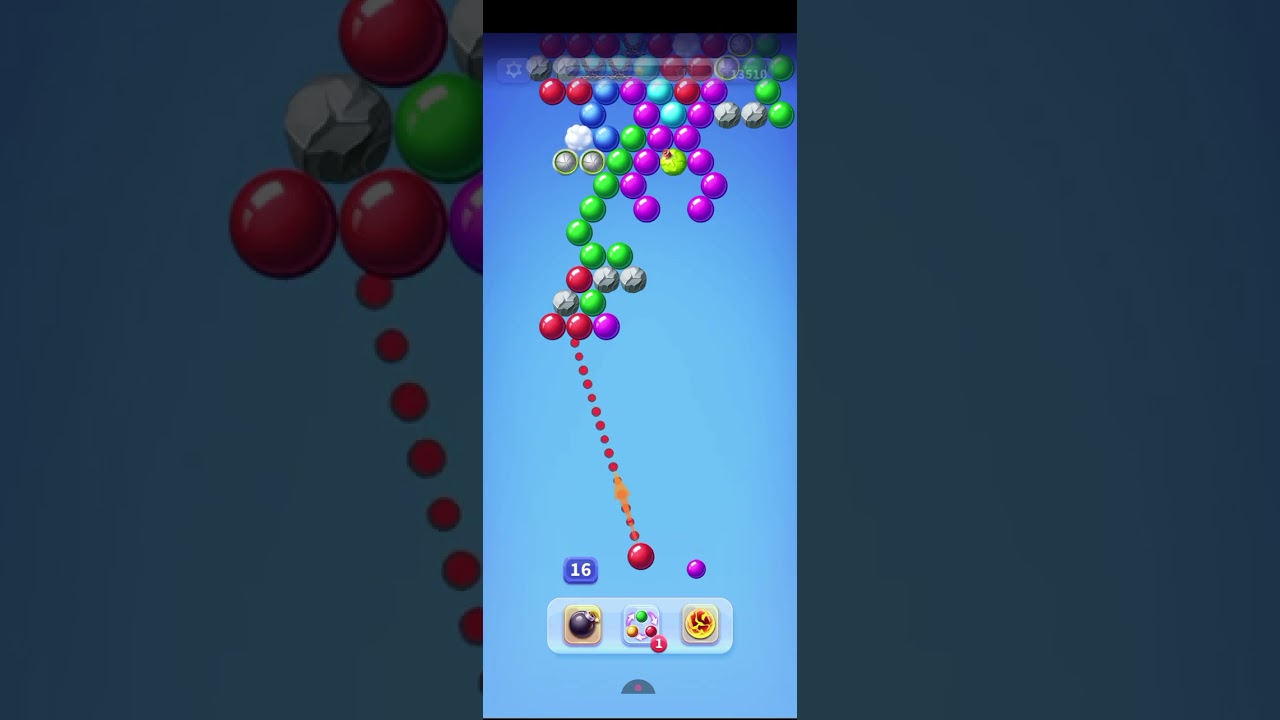 Bubble shooter game level 23