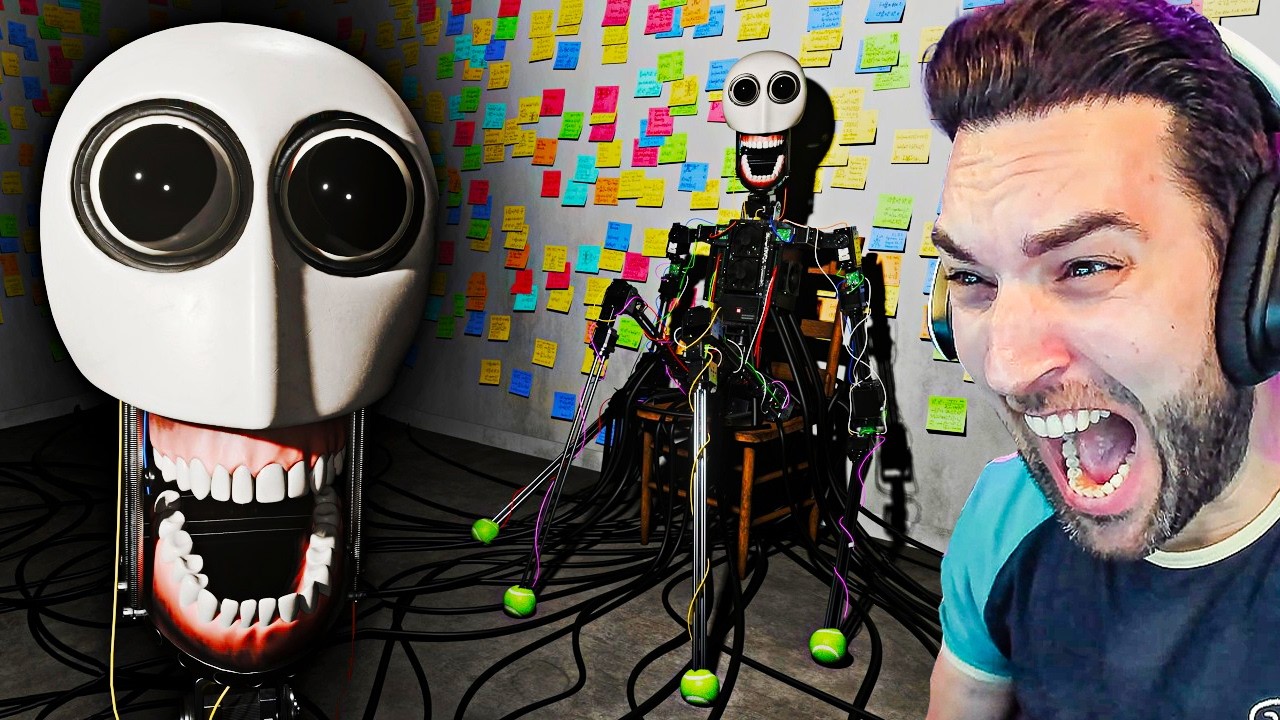 UN ROBOT AUTOCONSCIENTE PERTURBADOR se ESCAPÓ!! | REACCIONANDO a TIKTOK.EXE 