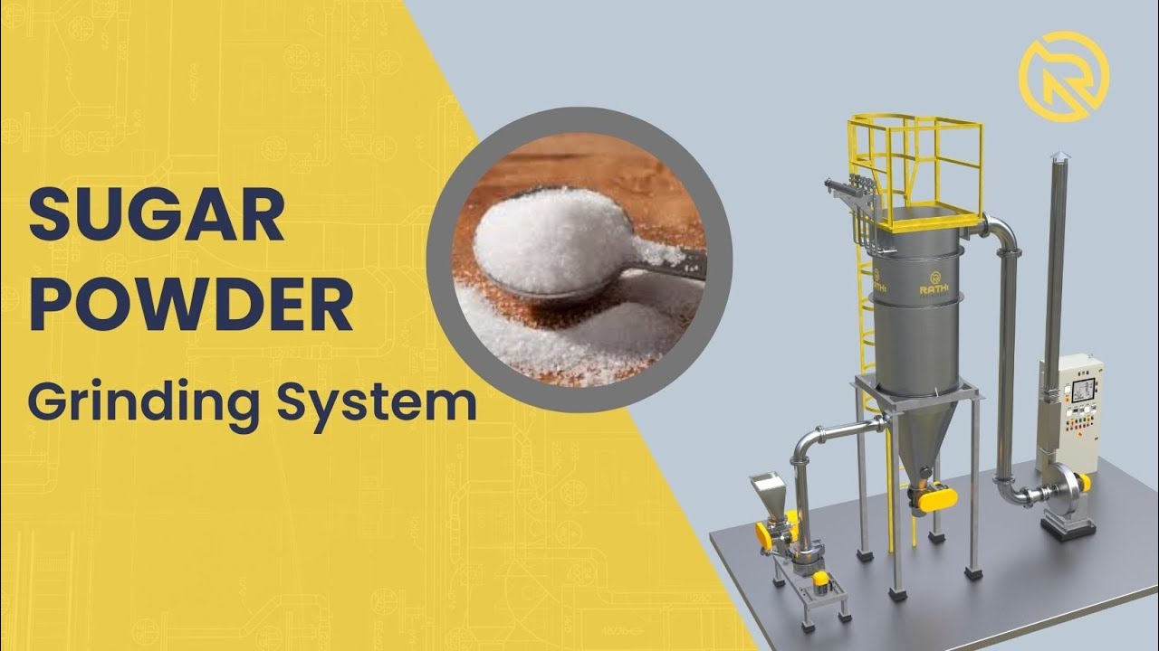 Sugar Powder Grinding by Air Classifying Mill | Rathi Engineering Solutions