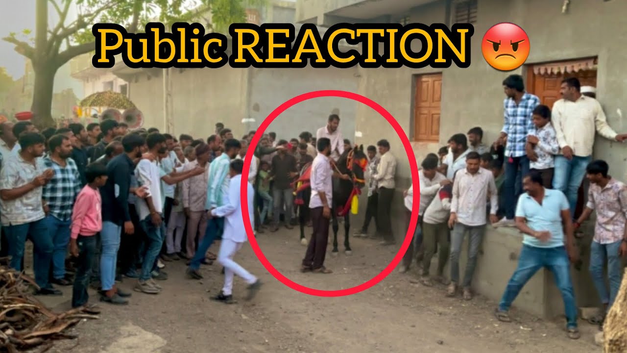 Aaj to hamare GHODE ko dekhke public dar gayi 😂