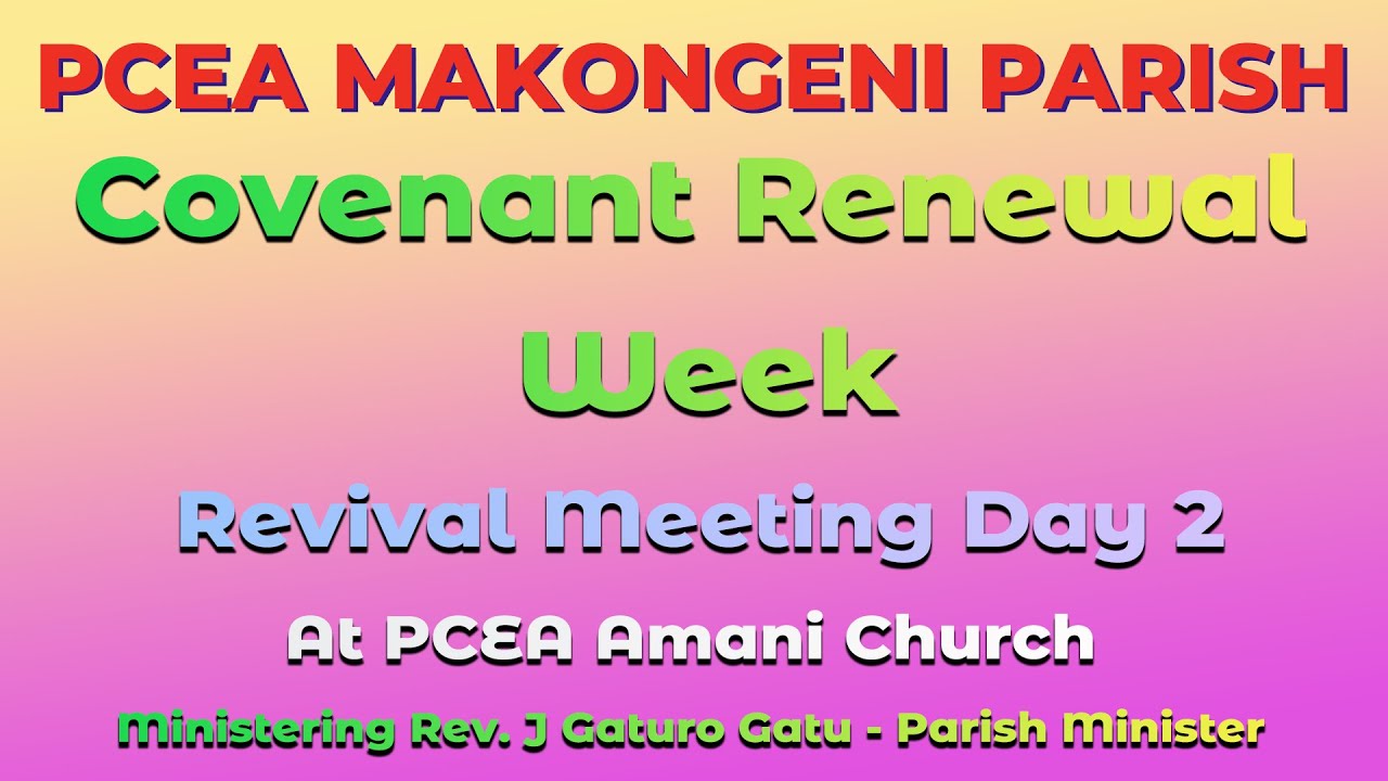 REVIVAL MEETING DAY 2 | AMANI CHURCH | 27 JANUARY 2026
