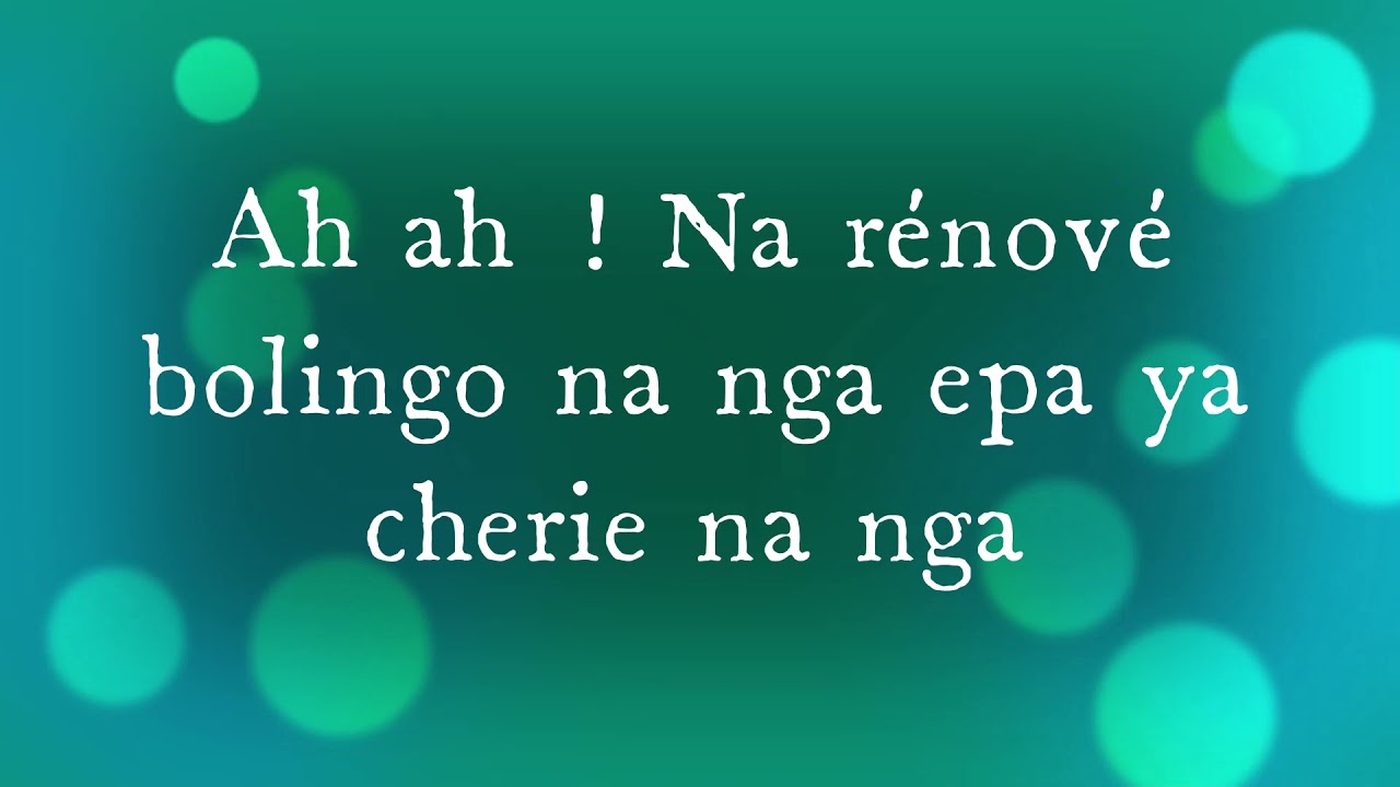 Fally Ipupa Mon Amour lyrics