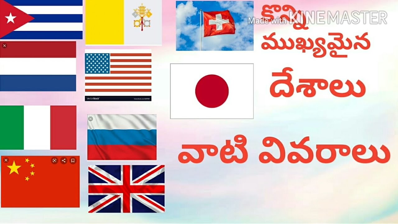 Some of the most important countries in the world