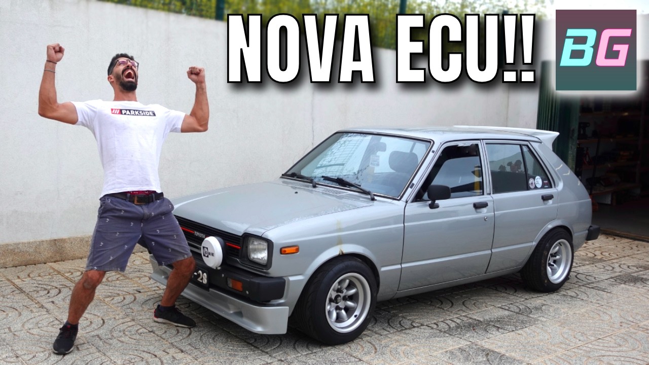 O Starlet 7AGE já trabalha graças á Centralina do @Boss Garage!
