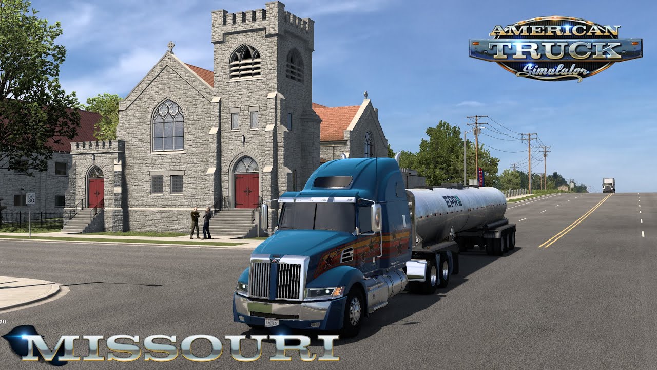 American Truck Simulator Missouri DLC Gameplay City Joplin For City Springfield #gameplay