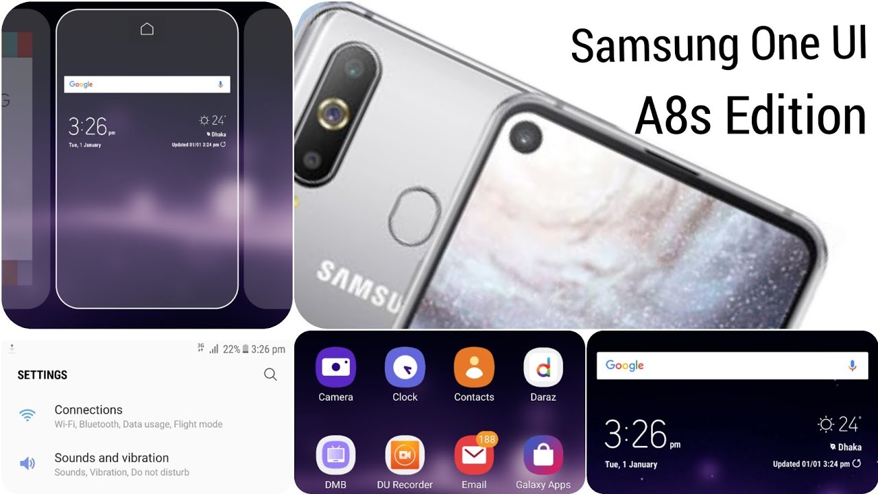 Samsung One UI Day (Galexy A8s Edition) Theme | One UI For Samsung theme |