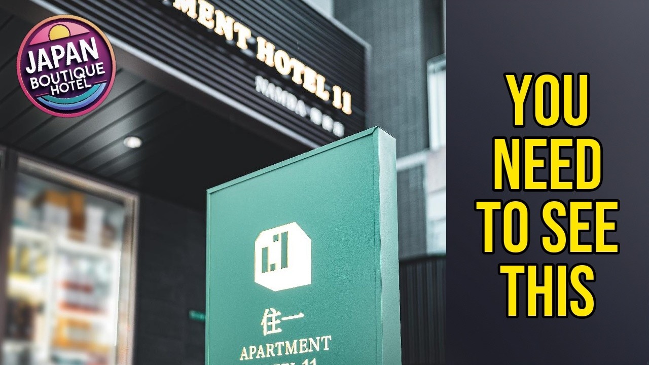 Apartment Hotel 11 Namba - You Need to See This | Osaka, Japan🏨
