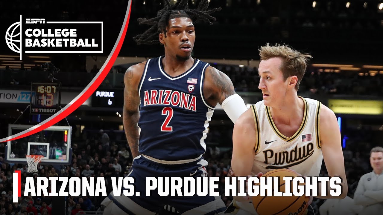 Arizona Wildcats vs. Purdue Boilermakers | Full Game Highlights