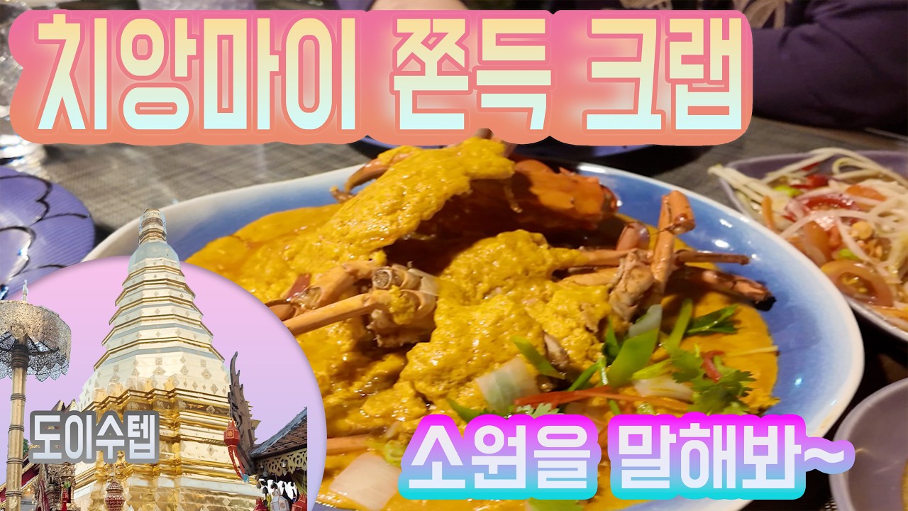 서여사님과 치앙마이 2일차 저녁 (도이수텝, 왓파랏, Nara 레스토랑)