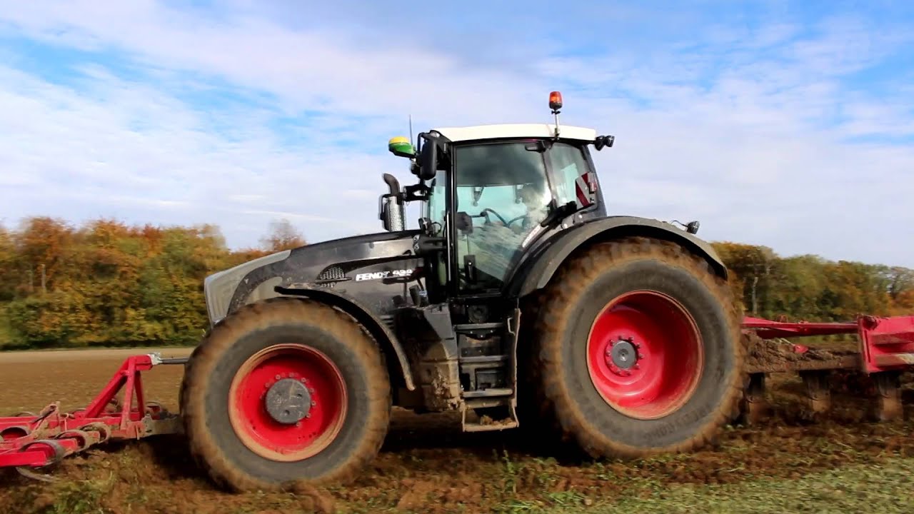 Fendt 939 & 927 BLACK BEAUTY (Semis de blé)