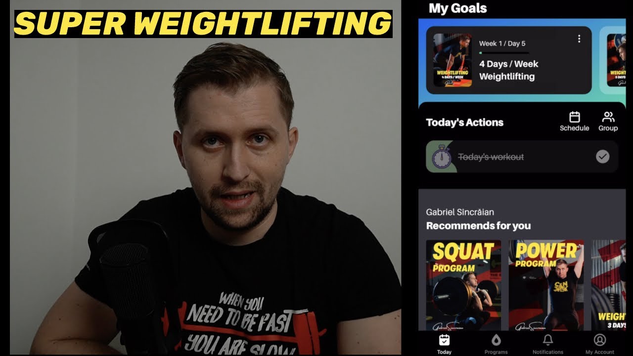 Super Weightlifting APP Walkthrough