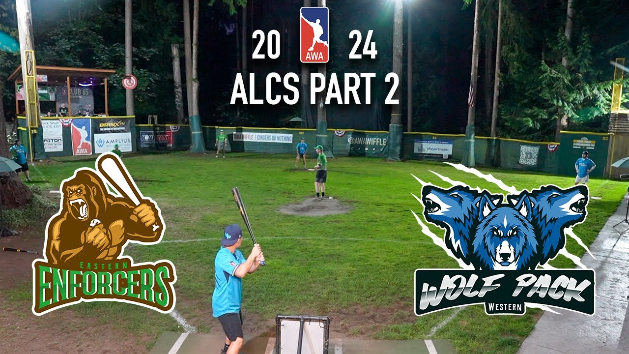 2024 ALCS Highlights 2 | Enforcers vs. Wolfpack | AWA Wiffle Ball