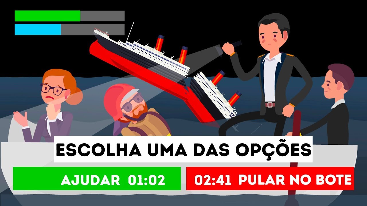 Você Sobreviveria ao Titanic | Novo jogo no Youtube