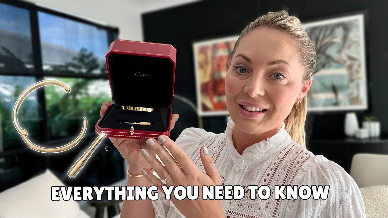 Новый браслет LOVE от Cartier с одним винтом &mdash; все, что вам нужно знать ✨ Распаковка | Детали кру...