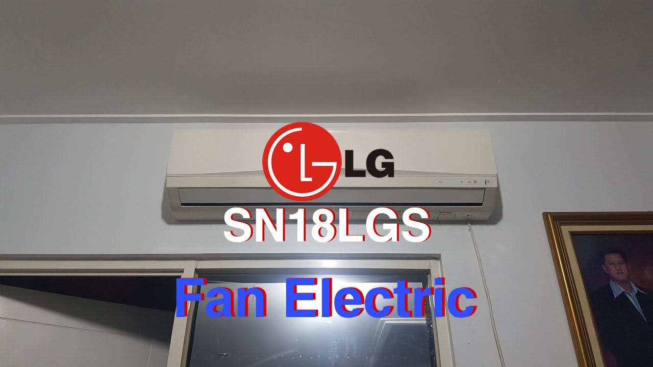KIPAS Angin model AC LG Fan Electric serial SN18LGS 2Pk