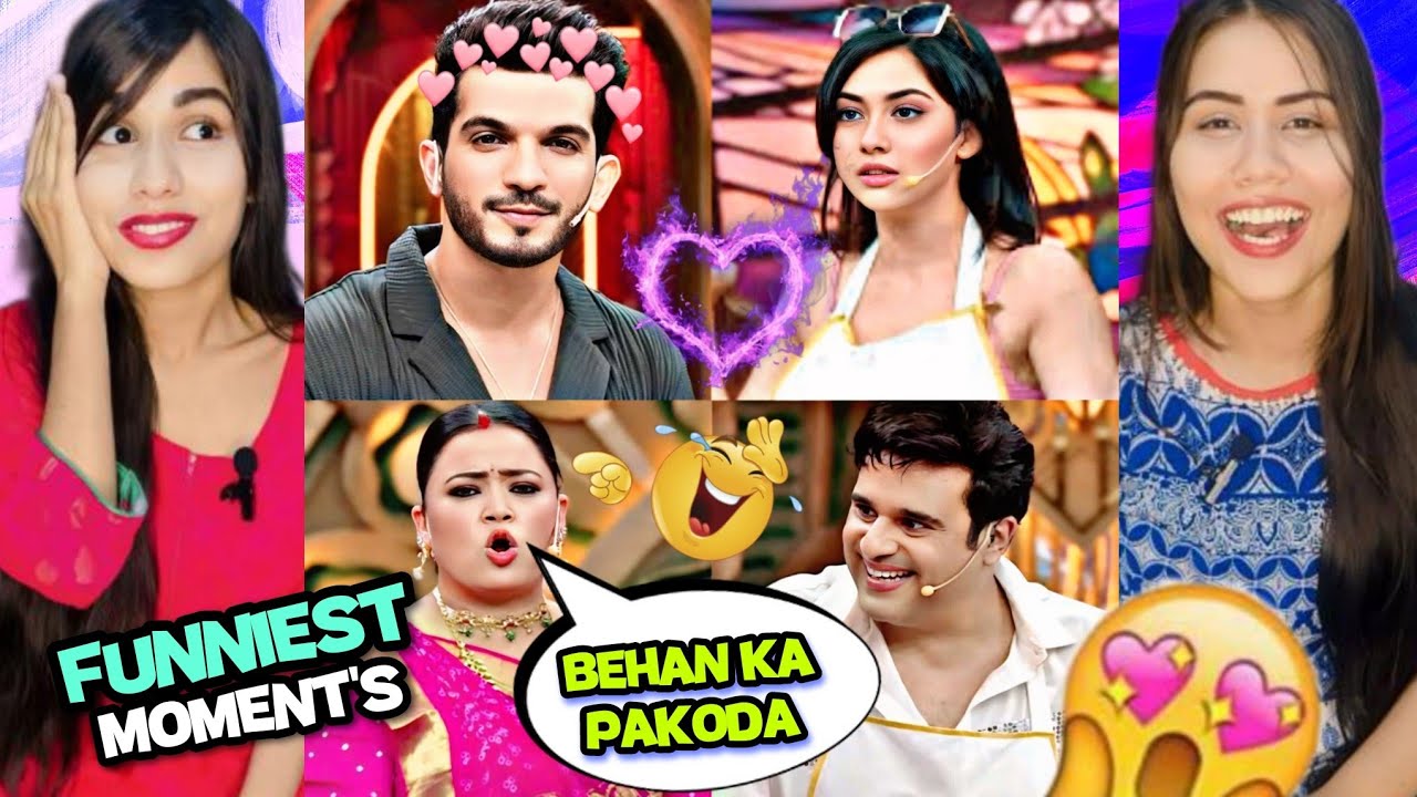 REACTION ON FUNNY MOMENTS OF LAUGHTER CHEF 😅❤️| KARAN KUNDRA | ALY GONI | JANNAT  | NIA SHARMA