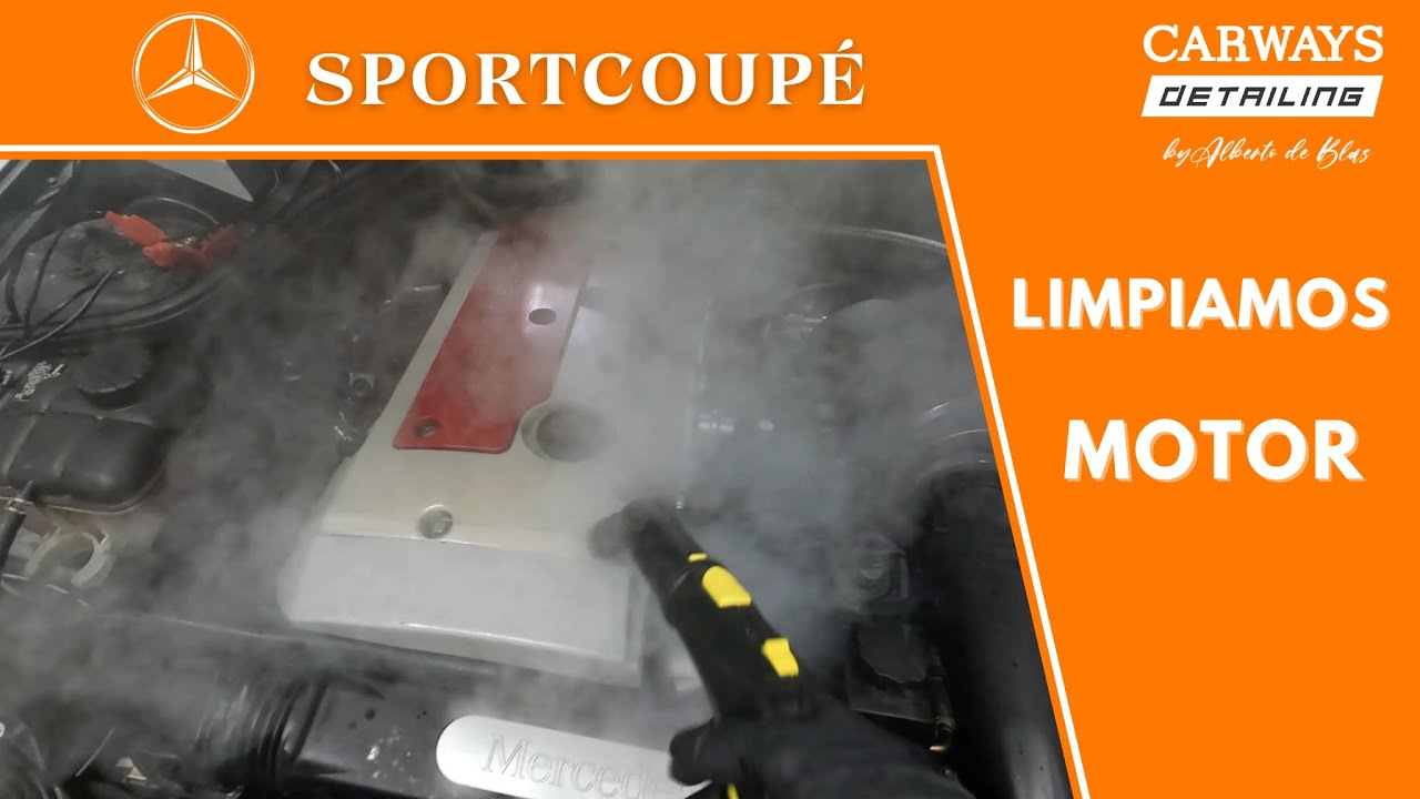 #1 | Limpiamos y acondicionamos motor | Mercedes Clase C Sportcoupé | Carways Detailing
