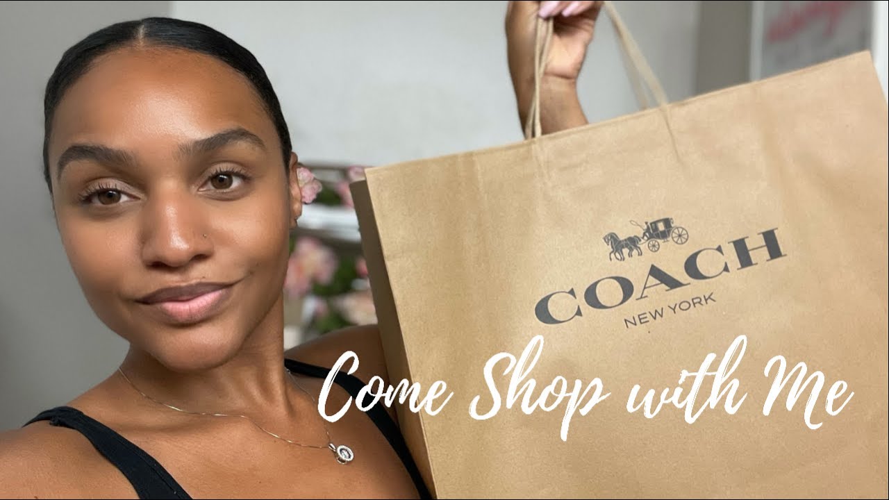 COME SHOP WITH ME | COACH OUTLET 2021| I need a new tote bag 🛍