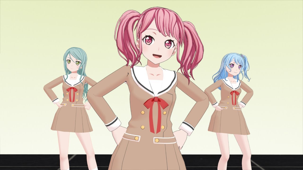 {Bandori MMD} Hare Hare Yukai