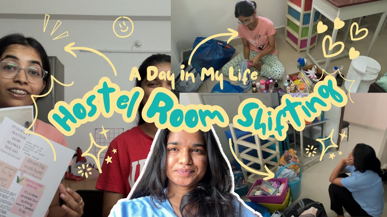 Hostel Room shifting vlog is finallyyy here !!!!!