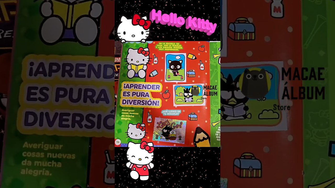 &Aacute;lbum Hello Kitty y amigos: Las aventuras de la pandilla