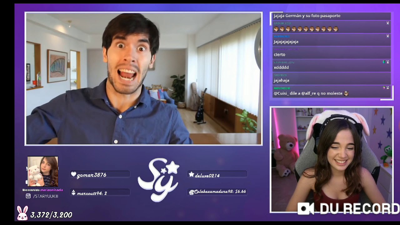 Staryuuki reacciona a hola soy Germán