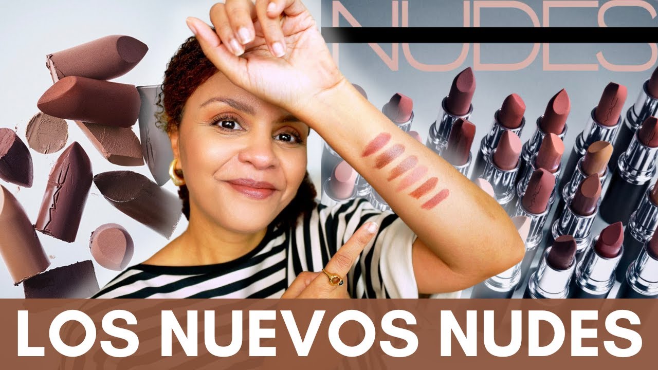 Te propongo varios labiales NUDES a ver cuál te gusta 💋💄😘