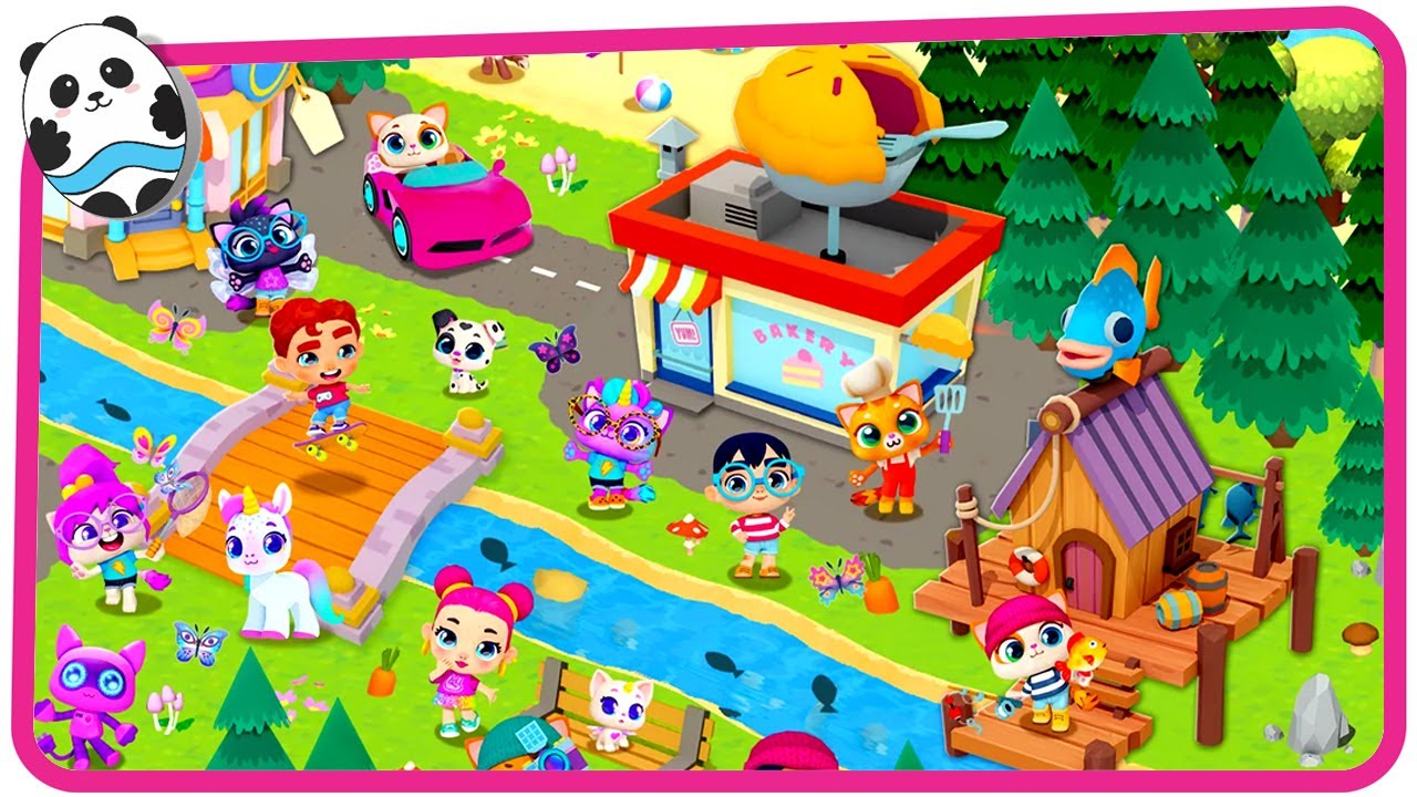 Pocket Town - Animal World - Crossing Paths with Adventure Games for Kids