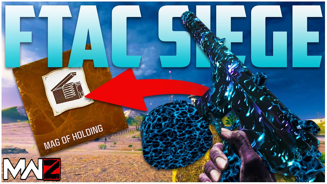 MWII FTAC Siege With Mags of Holding Destroys Mega Abominations Solo In Modern Warfare Zombies