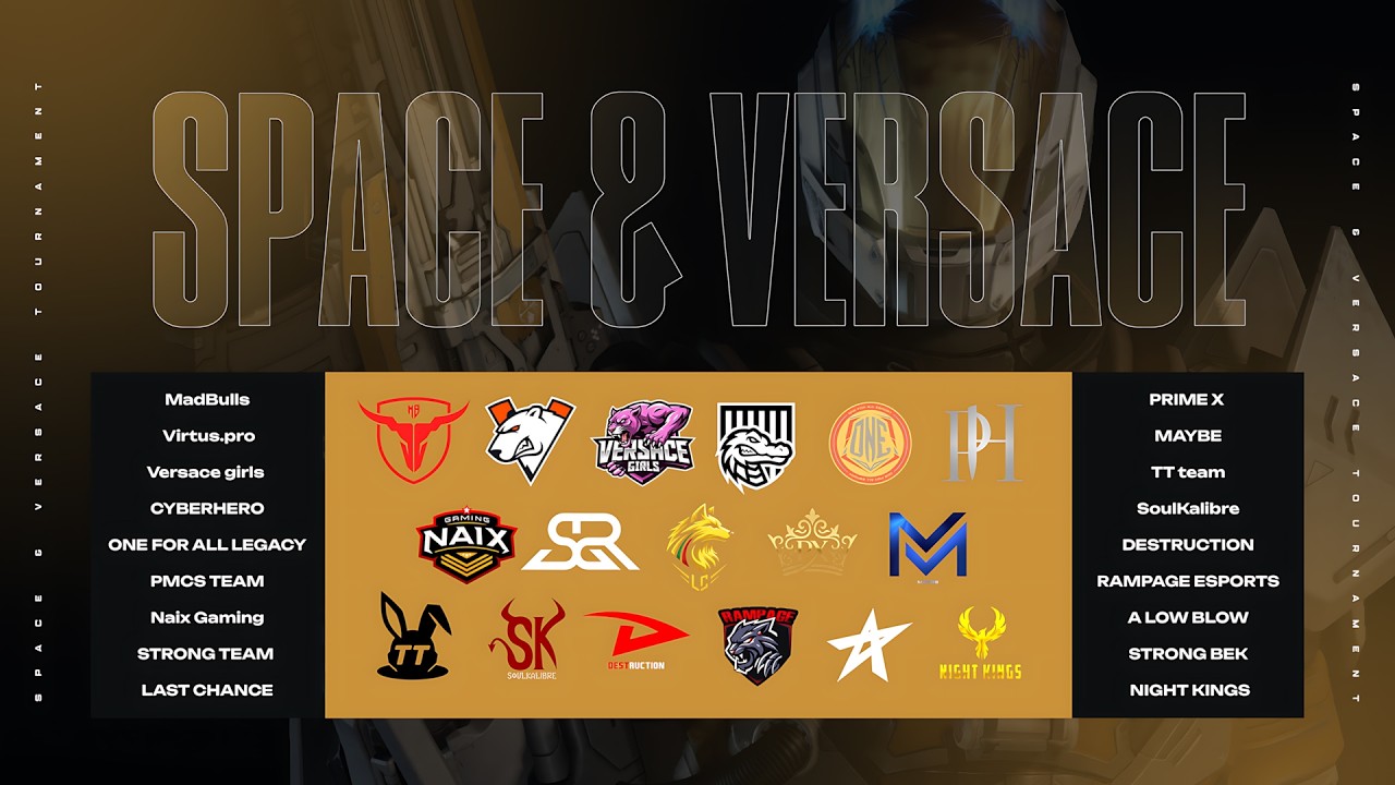 🏆 SPACE & VERSACE TOURNAMENT | FINAL STAGE | PUBG MOBILE 🏆