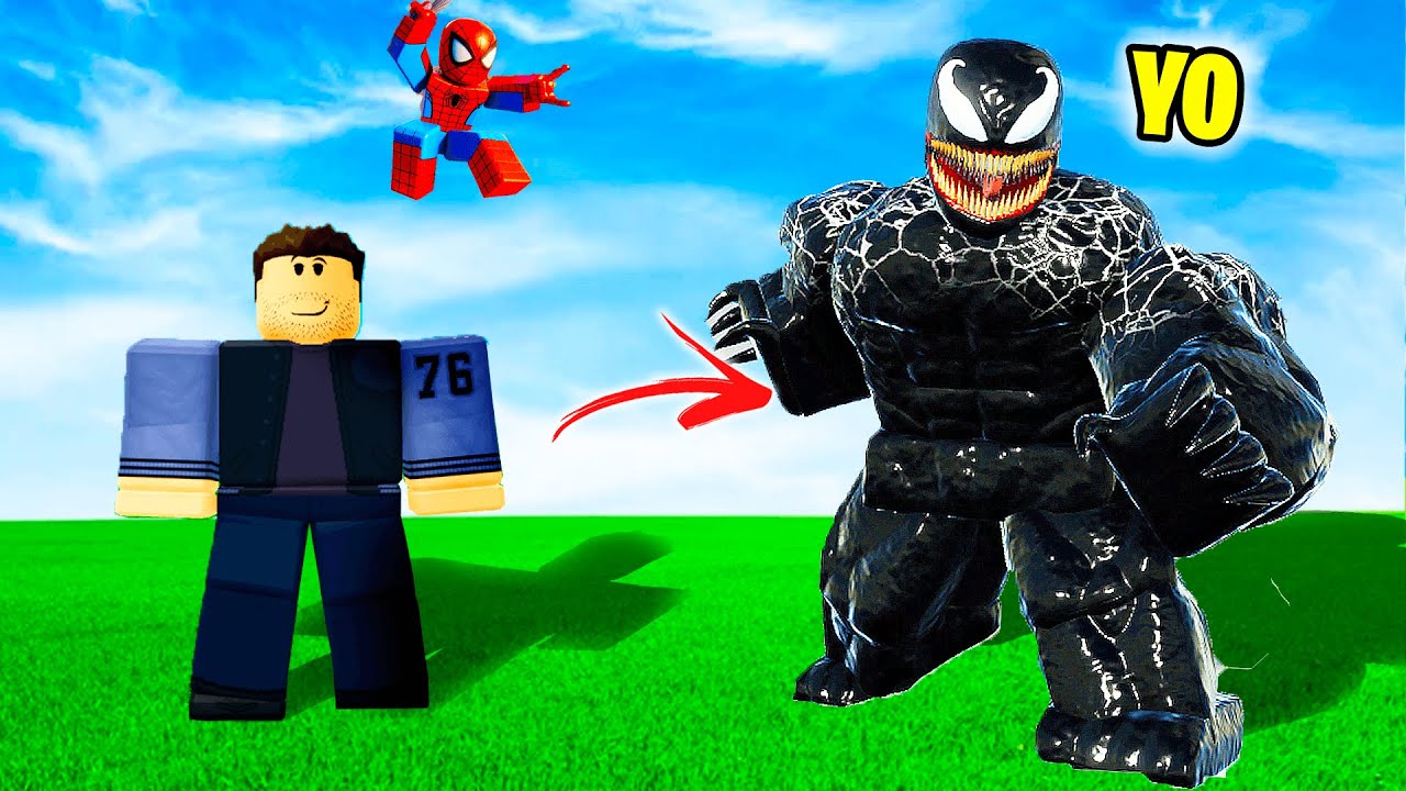 ¡ME CONVERTÍ EN VENOM EN ROBLOX! - IVANSPIDEY