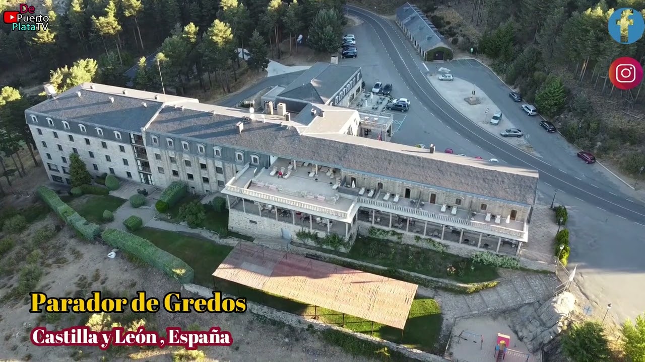 Video con Drone: Parador de Gredos y  Navarredonda de Gredos 