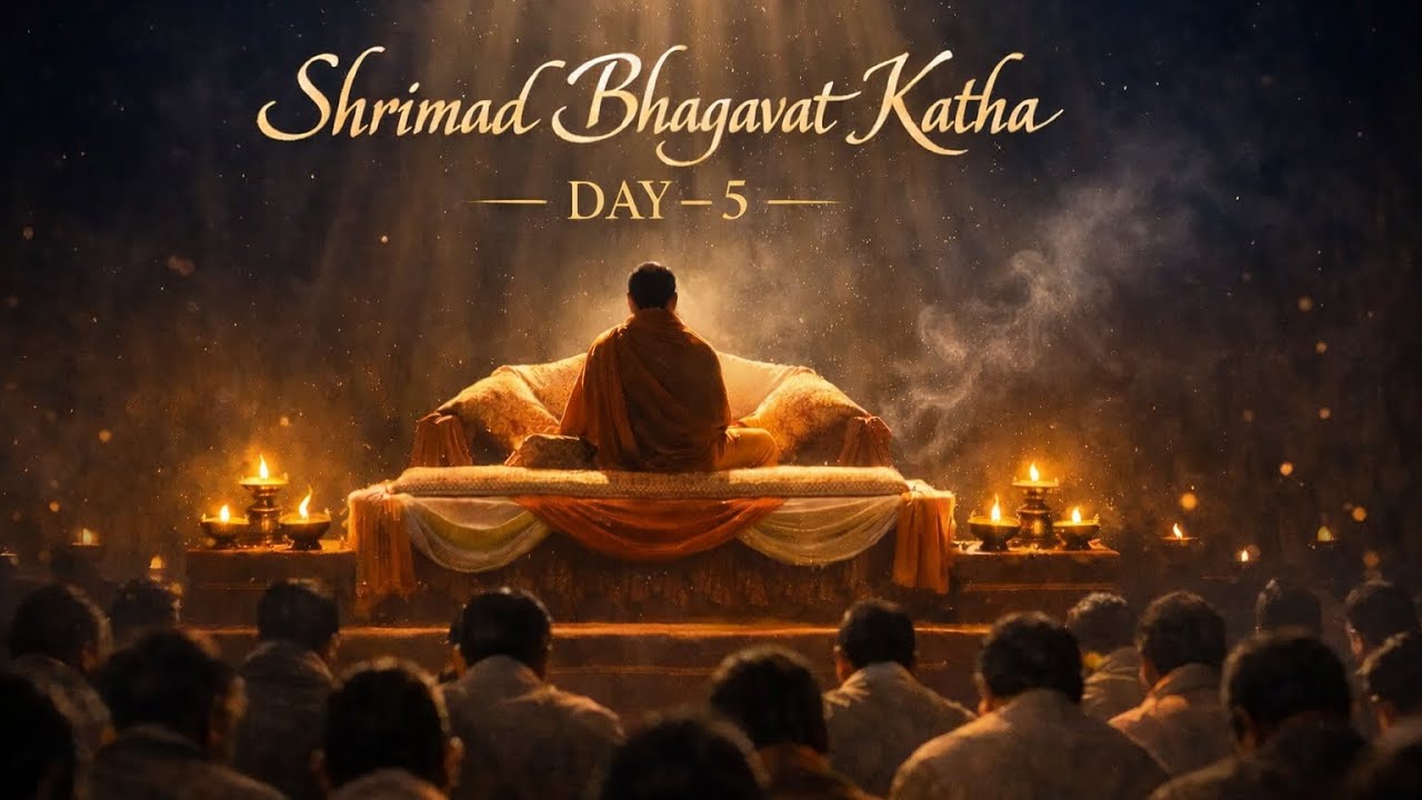 Shrimad Bhagavat Katha | Day 5 | Leela Ka Rahasya | Dukh Bhi Ishwar Ki Kripa