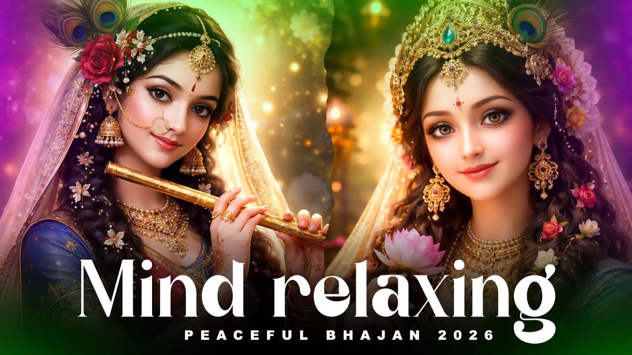 Morning Krishna Bhakti: Gentle Bhajans & Radha Naam Jap for Inner Calm