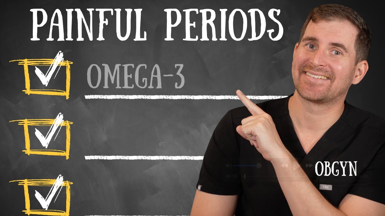 Painful periods: My top 3 supplements! Doctor explains