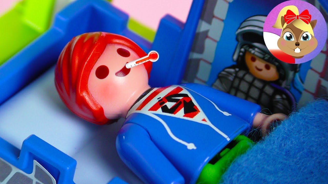 Playmobil Film polski | JULIAN MA GORĄCZKĘ! Czy musi jechać do szpitala?