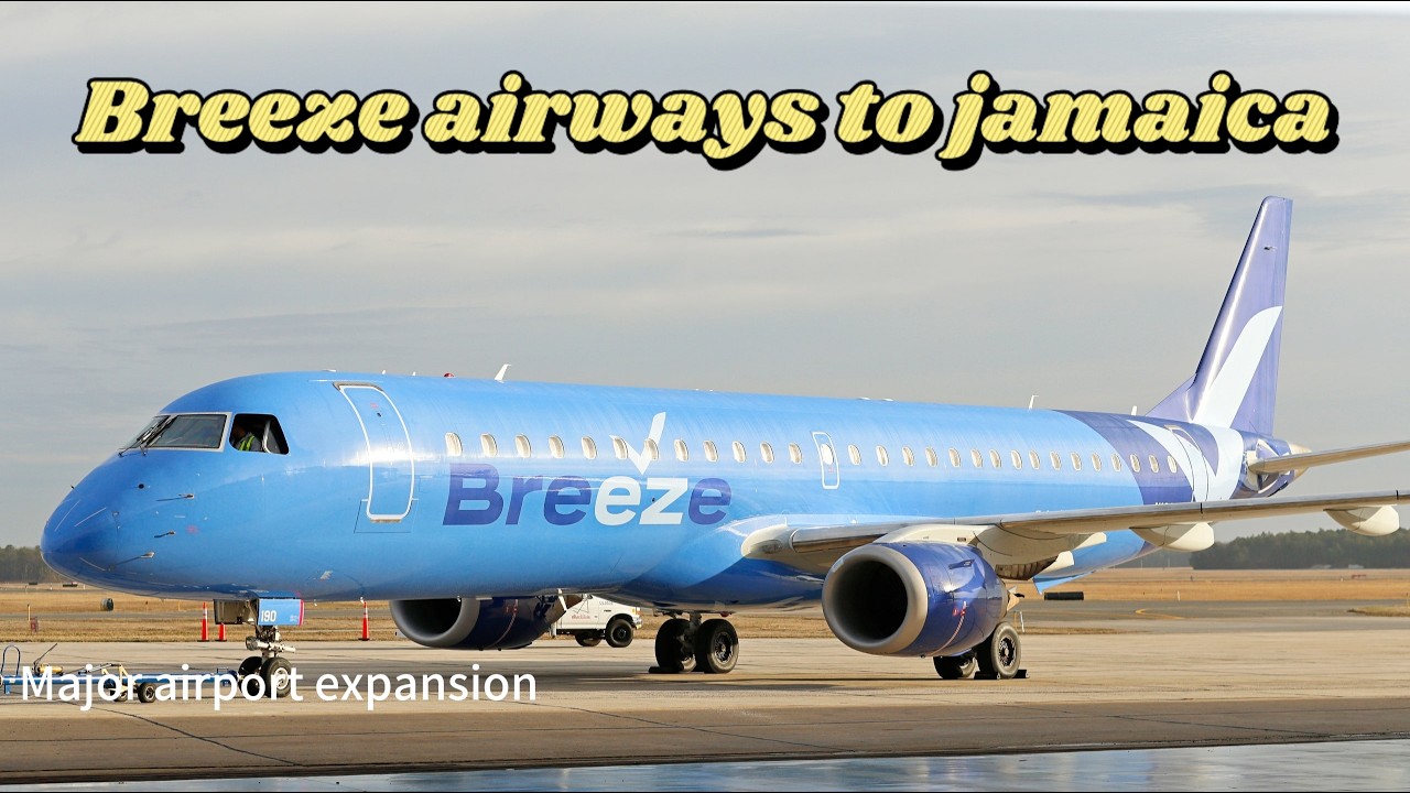 Breeze Airways на Ямайку 🇯🇲 Планы расширения аэропорта ✈️