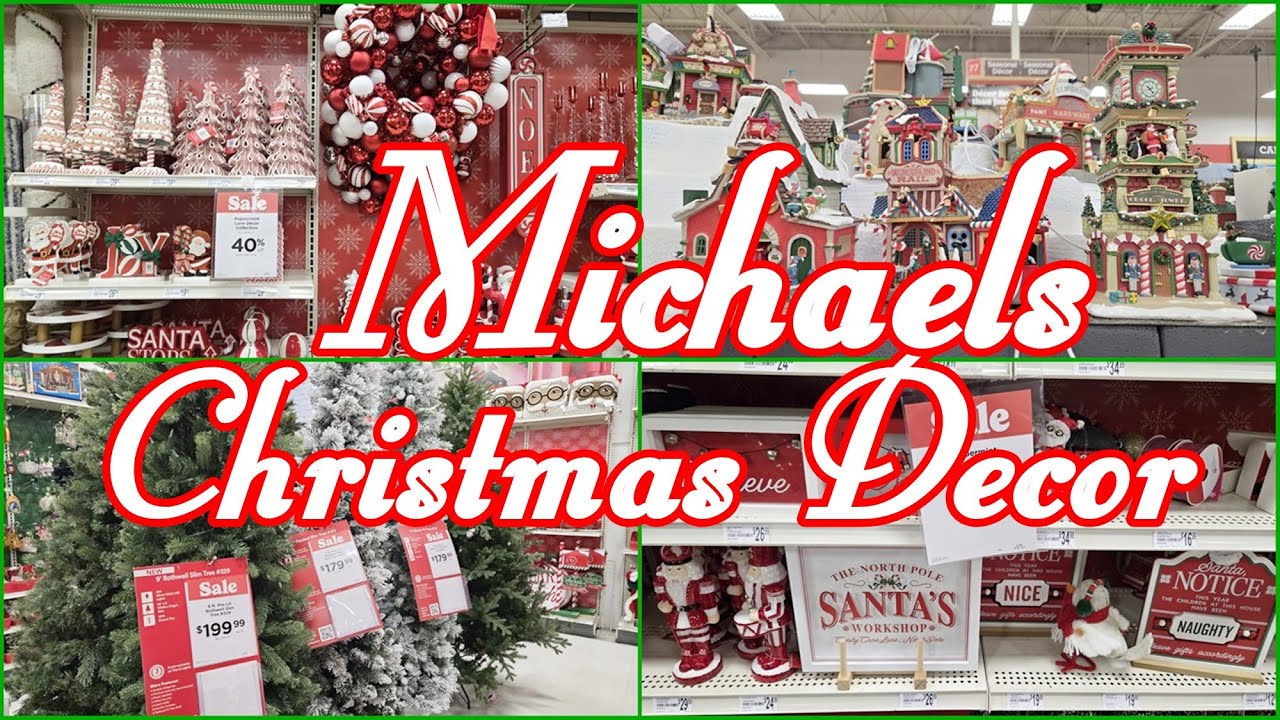 MICHAELS CHRISTMAS DECOR 2025 SHOP WITH ME NEW ARRIVALS