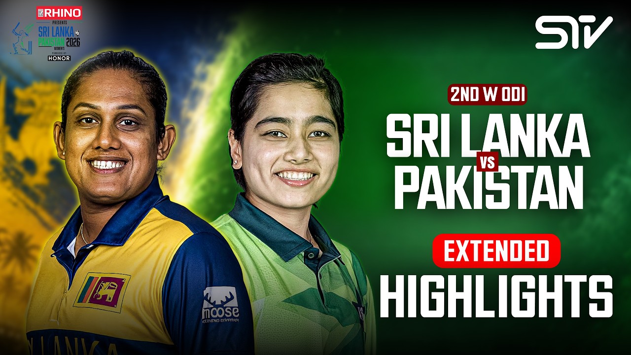 Full Highlights | Sri Lanka Women v Pakistan Women | Match 02 | ODI Series 2026 | M9l1K