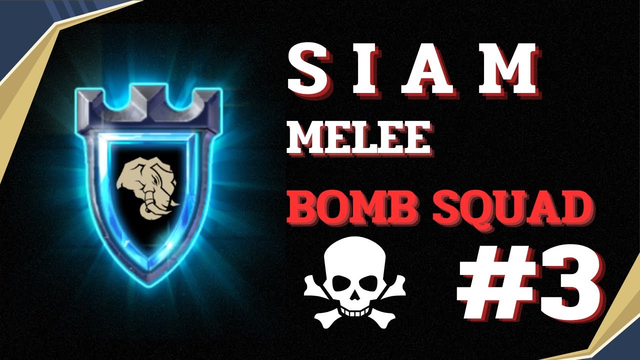 SIAM Bombsquad #3 - MELEE BOMB SQUAD | ALBION ONLINE ZVZ