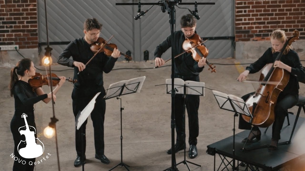 NOVO Quartet ・・ B. Bart&oacute;k // String Quartet no. 4, III. Non troppo lento